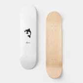 Skateboard Baleine mignonne d'orque (Recto)