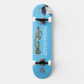 Skateboard Baleines Sur Roues Spyhoping (Recto)