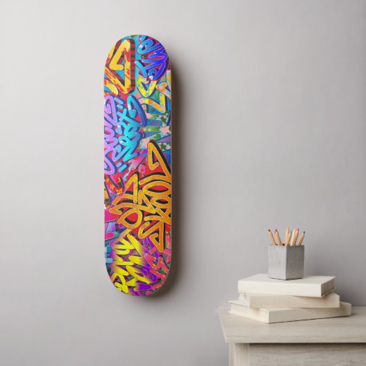 Skateboard Balises murales 1 (Art mural)