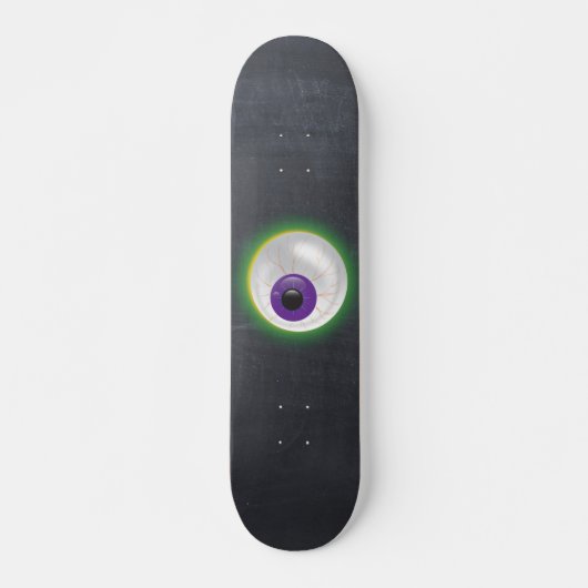 Skateboard Balle de sang Monstre flottant Eyeball Halloween o (Devant)