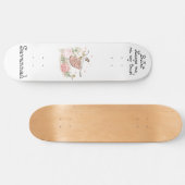 Skateboard Ballerina cadeau, ballet skate (Horz)