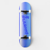 Skateboard Ballons bleus (Recto)