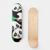 Skateboard Bamboo Panda (Recto)