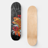 Skateboard Bambou de Koi (Recto)