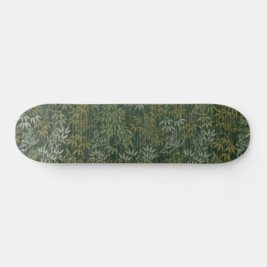 Skateboard Bambou d'or et d'argent (Horz)