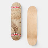 Skateboard Bambou immatériel (Recto)