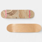 Skateboard Bambou immatériel (Horz)