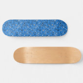 Skateboard Bandana bleu classique Paisley (Horz)