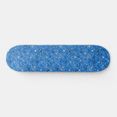 Skateboard Bandana bleu classique Paisley (Horz)