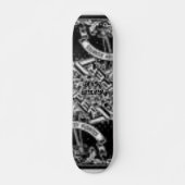 Skateboard bandana noir (Devant)