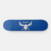 Skateboard Bande dessinée de l'oiseau mûre albatros (Horz)