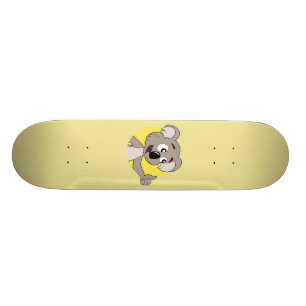 Skateboard Bande dessinée d'ours de koala