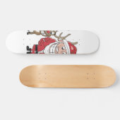 Skateboard Bande dessinée Père Noël et (Horz)