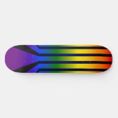Skateboard Bandes arc-en-ciel (Horz)