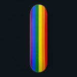 Skateboard Bandes arc-en-ciel personnalisées<br><div class="desc">Arc-en-ciel Bandes personnalisées</div>