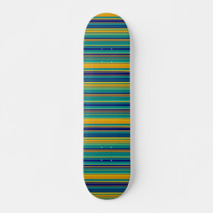 Skateboard Bandes colorées