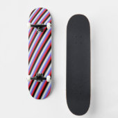 Skateboard Bandes courbes (Recto)
