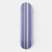 Skateboard Bandes De Couleurs Violet Et Gris Sur Papier Aquar (Recto)