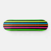 Skateboard Bandes de néon (Horz)