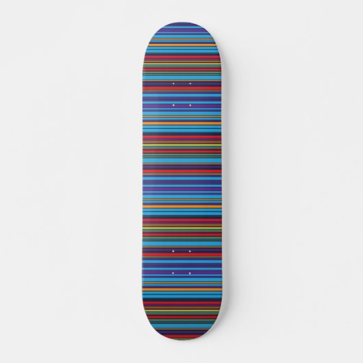 Skateboard Bandes de violet bleu mignonne (Devant)