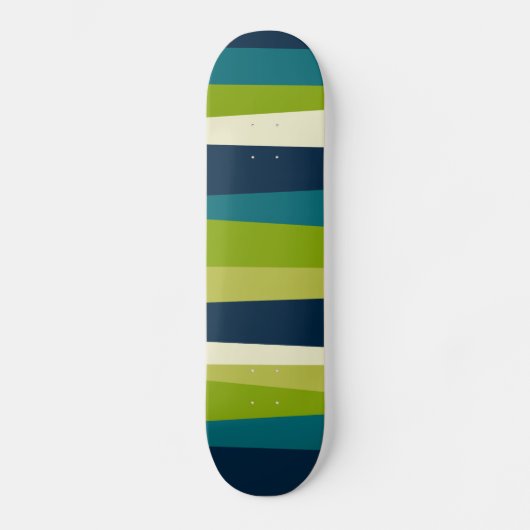 Skateboard Bandes irrégulières 01 (Recto)