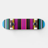 Skateboard Bandes minces et colorées - 2 (Horz)