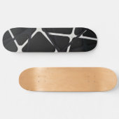 Skateboard Bandes noires 3D (Horz)
