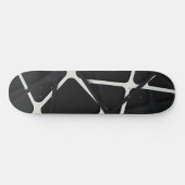 Skateboard Bandes noires 3D (Horz)