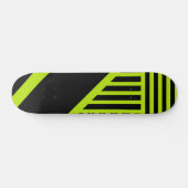 Skateboard Bandes triangulaires - Vert citron (Horz)