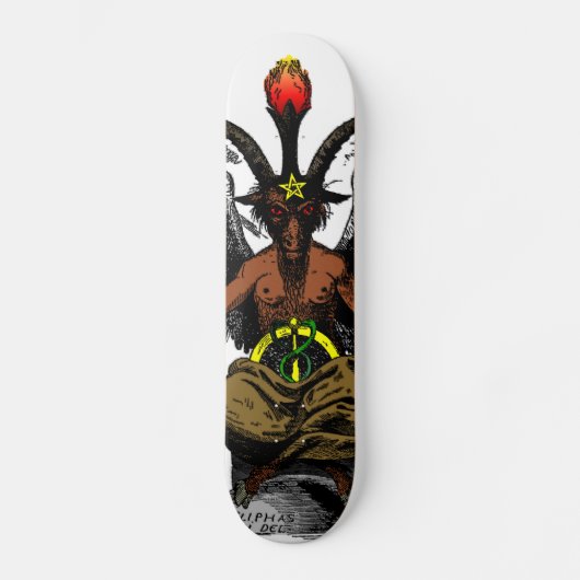 Skateboard Baphomet (Recto)