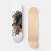 Skateboard Barn Owl Stance (Recto)