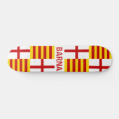 Skateboard Barna - Drapeau de Barcelone (Horz)