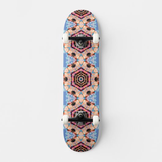 Skateboard Barre de roulette orange violet (Recto)