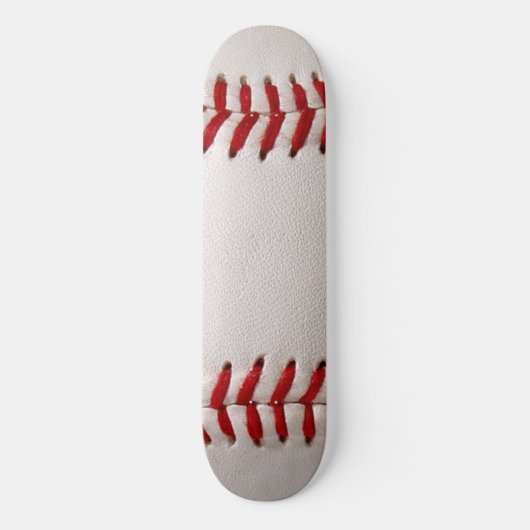 Skateboard Baseball et Softball Couture Rouge (Recto)