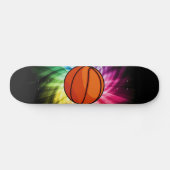 Skateboard Basket-ball ; Sport ; arc-en-ciel (Horz)