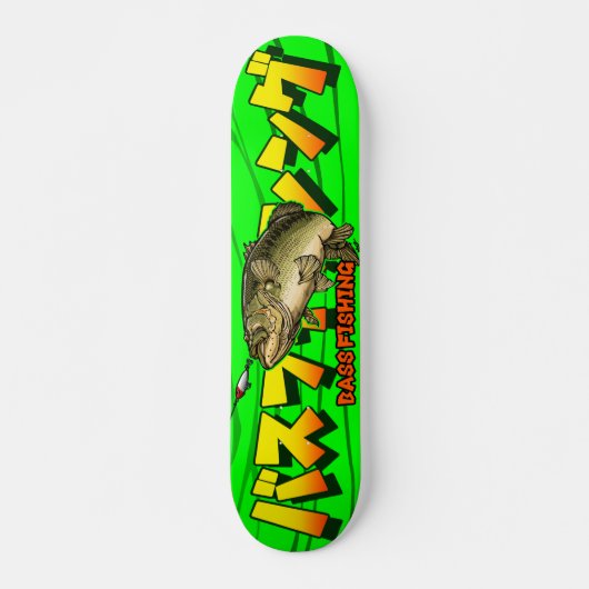 SKATEBOARD BASS FISHING (Devant)