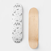 Skateboard Bat Witches (Recto)