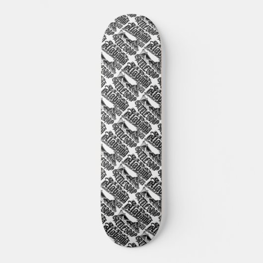 Skateboard Bataillon Alabama 8 Skate 1/8" (Recto)