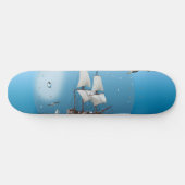 Skateboard Bateau dans une ampoule (Horz)