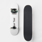 Skateboard Bateau de Viking et lumières du nord (Recto)
