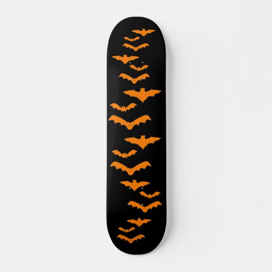 Skateboard Bats d'Halloween (Devant)