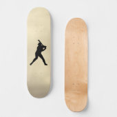 Skateboard Batterie de baseball vers le haut (Recto)