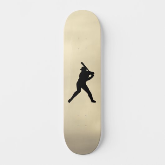 Skateboard Batterie de baseball vers le haut (Recto)