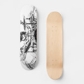 Skateboard Batteur squelettique (Recto)