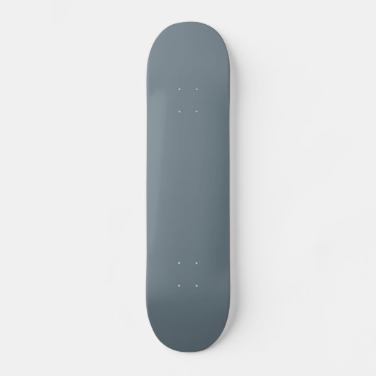 Skateboard Battleship Grey (couleur solide) (Recto)
