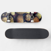 Skateboard Beach Pebble Pattern (Horz)