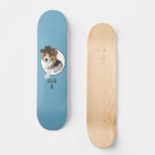 SKATEBOARD BEAGLE PUPPY CHIEN PAYS CASQUETTE CARTOON NOM BLEU (Recto)