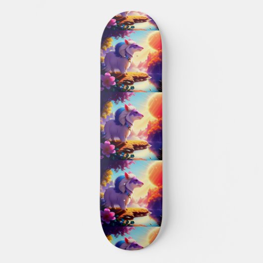 Skateboard Beau animal Sunshine River (Recto)