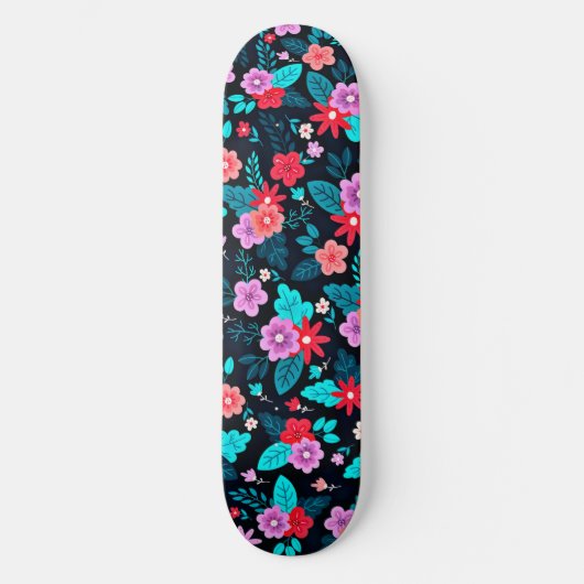 Skateboard Beau arrangement Ditsy Floral Pattern-56576 (Recto)