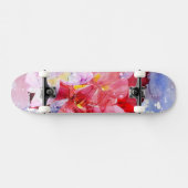 Skateboard Beau bouquet des fleurs (Horz)